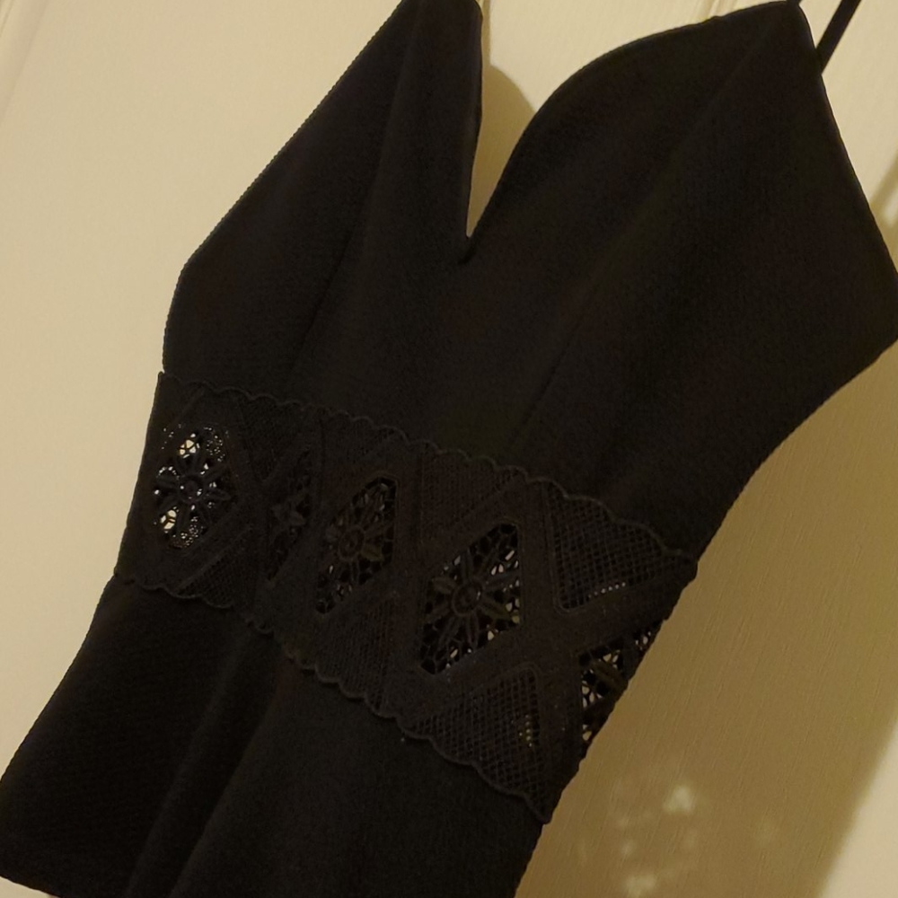 Black dressy tank